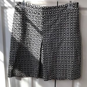 Black and white skirt